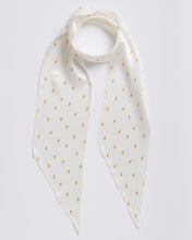 Load image into Gallery viewer, The Thunders: White - Skinny Scarf