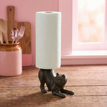 Load image into Gallery viewer, Cat Butt Cast Iron Tissue Holder | 9.5" Tall | Real Cast Iron, Virtually Indestructible