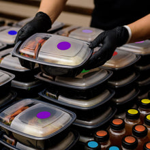 Load image into Gallery viewer, 2" Permanent Color-Code Round Dot Inventory Labels: 100/Pack