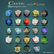 Load image into Gallery viewer, Celtic Mystery Dice Set
