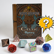 Load image into Gallery viewer, Celtic Mystery Dice Set