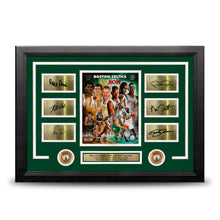 Load image into Gallery viewer, Boston Celtics All-Time Legends 8x10 Framed Basketball Photo with Six Engraved Autographs