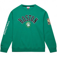 Load image into Gallery viewer, Boston Celtics Mitchell &amp; Ness There and Back Fleece Crew Sweatshirt