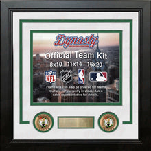 Load image into Gallery viewer, Boston Celtics Custom NBA Basketball 16x20 Picture Frame Kit (Multiple Colors)