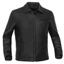 Load image into Gallery viewer, Jet Pace Men’s Faux Leather Motorcycle Jacket