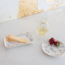 Load image into Gallery viewer, Cheetah Platter With Spreader | Ceramic Serving Dish Plate Tray with Butter Cheese Knife