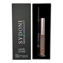 Load image into Gallery viewer, CHESTNUT MATTE LIP DUO