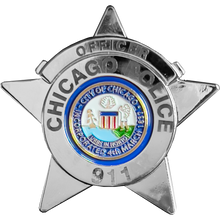 Load image into Gallery viewer, GL15-005 Chicago Police Department CPD Chicago Police Officer Lapel Pin