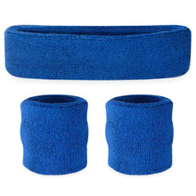 Load image into Gallery viewer, Kids Sweatband Set (1 Headband / 2 Wristbands)