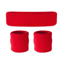 Load image into Gallery viewer, Kids Sweatband Set (1 Headband / 2 Wristbands)