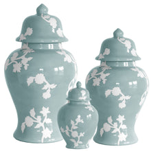 Load image into Gallery viewer, Chinoiserie Dreams Ginger Jars in Lamb's Ear Blue