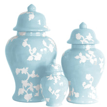 Load image into Gallery viewer, Chinoiserie Dreams Ginger Jars in Robin's Egg Blue