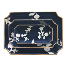 Load image into Gallery viewer, Chinoiserie Dreams Trays with Gold Accent
