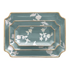 Load image into Gallery viewer, Chinoiserie Dreams Trays with Gold Accent