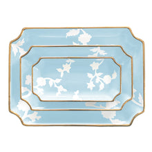 Load image into Gallery viewer, Chinoiserie Dreams Trays with Gold Accent