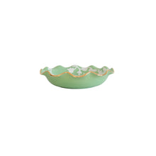 Load image into Gallery viewer, Chinoiserie Dreams Scalloped Bowls with 22K Gold Accent