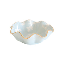 Load image into Gallery viewer, Chinoiserie Dreams Scalloped Bowls with 22K Gold Accent