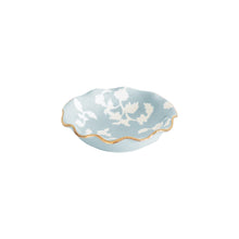 Load image into Gallery viewer, Chinoiserie Dreams Scalloped Bowls with 22K Gold Accent