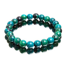 Load image into Gallery viewer, Chrysocolla Diabetes Support Crystal Bracelet