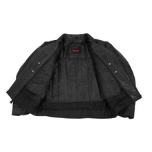 Load image into Gallery viewer, ShadowRider - Men's Leather Motorcycle Jacket