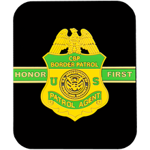 Load image into Gallery viewer, BL4-020 Border Patrol Agent Honor First silicon rubber coaster