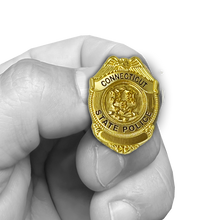 Load image into Gallery viewer, PBX-002-H Connecticut State Police Trooper Pin CT Officer CSP