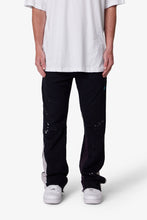 Load image into Gallery viewer, Contrast Bootcut Sweatpants - Black