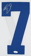 Load image into Gallery viewer, Trevon Diggs Dallas Cowboys Autographed White Football Jersey