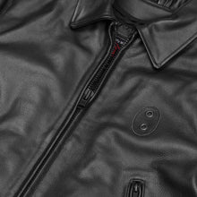 Load image into Gallery viewer, Iron Warrior Men’s Leather Motorcycle Jacket