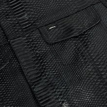 Load image into Gallery viewer, Leather Fang Lowcut Men's Leather Vest