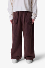 Load image into Gallery viewer, Cross Seamed Sweatpants - Washed Brown