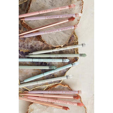Load image into Gallery viewer, Be Inspired Crystal Pen in Green Finish