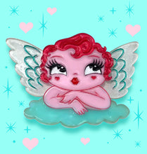 Load image into Gallery viewer, Mini Matchmaker Brooch by Miss Fluff x Lipstick &amp; Chrome