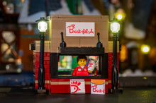 Load image into Gallery viewer, Brick-Fil-A Stand with Employee Minifig