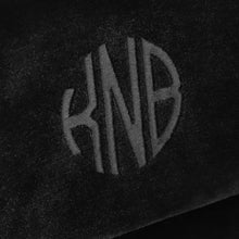Load image into Gallery viewer, Customized Black Velvet Purse