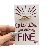 Load image into Gallery viewer, Cute Enamel Pins on Gift Cards - 40+ Options!