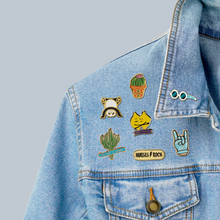 Load image into Gallery viewer, Cute Enamel Pins on Gift Cards - 40+ Options!