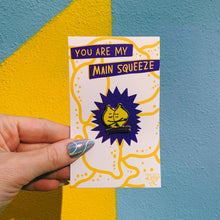 Load image into Gallery viewer, Cute Enamel Pins on Gift Cards - 40+ Options!