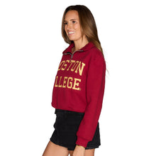 Load image into Gallery viewer, Boston College Quarter Zip Sweatshirt