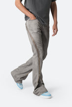 Load image into Gallery viewer, D519 Zipper Flare Denim - Grey