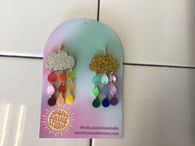 Load image into Gallery viewer, Translucent Pride Rainbow Earrings