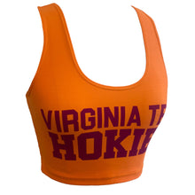 Load image into Gallery viewer, Virginia Tech Orange Crop Tank Top
