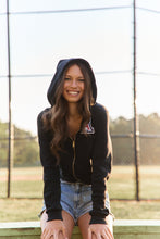 Load image into Gallery viewer, University of Arizona Waffle Knit Zip Up Hoodie