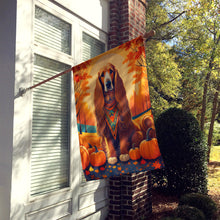 Load image into Gallery viewer, Afghan Hound Fall House Flag