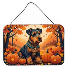 Load image into Gallery viewer, Airedale Terrier Fall Wall or Door Hanging Prints