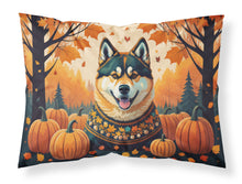 Load image into Gallery viewer, Akita Fall Fabric Standard Pillowcase – Artistic Decorative Front, White Back