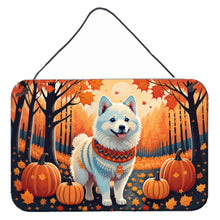 Load image into Gallery viewer, American Eskimo Fall Wall or Door Hanging Prints