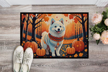 Load image into Gallery viewer, American Eskimo Fall Doormat - 24x36 Decorative Floor Mat – Indoor/Outdoor Rug with Artistic Flair