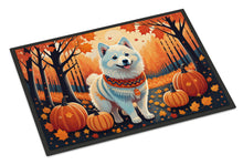 Load image into Gallery viewer, American Eskimo Fall Doormat - 24x36 Decorative Floor Mat – Indoor/Outdoor Rug with Artistic Flair