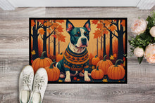 Load image into Gallery viewer, Pit Bull Terrier Fall Doormat -  18x27 Decorative Floor Mat – Indoor/Outdoor Rug